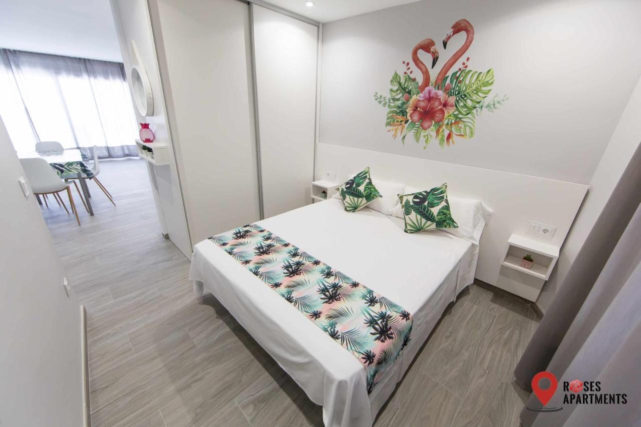 Roses Apartments Tropical Loft Vista Mar Lateral Екстериор снимка