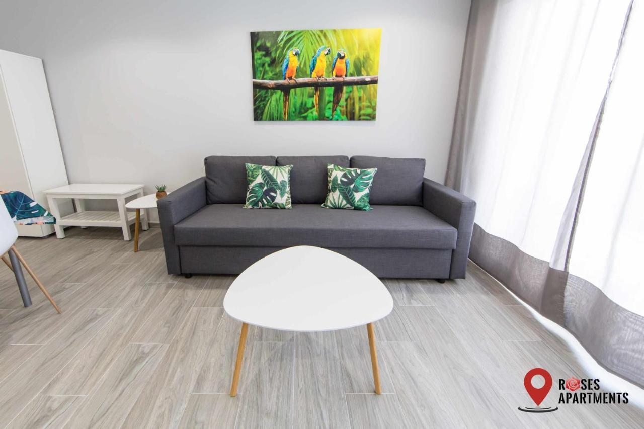 Roses Apartments Tropical Loft Vista Mar Lateral Екстериор снимка