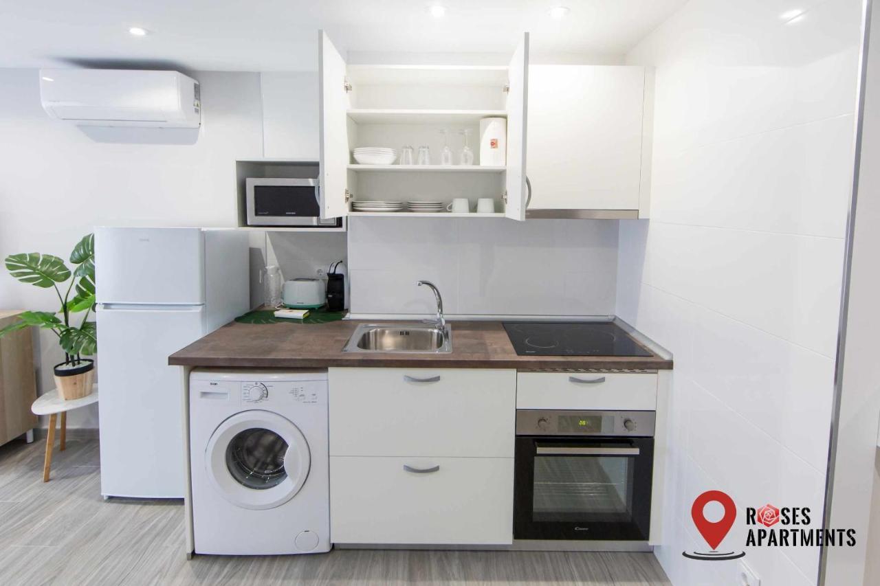 Roses Apartments Tropical Loft Vista Mar Lateral Екстериор снимка